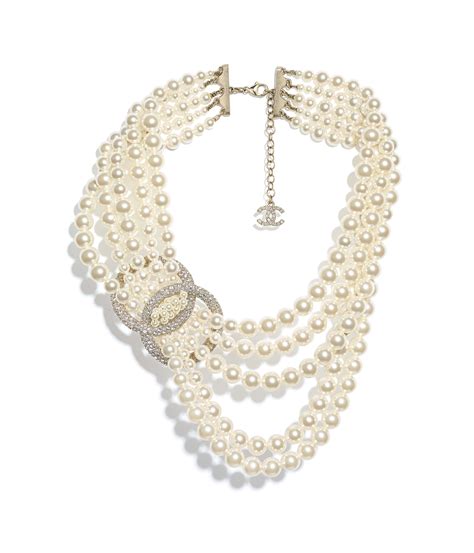 is chanel costume jewelry|genuine Chanel necklace.